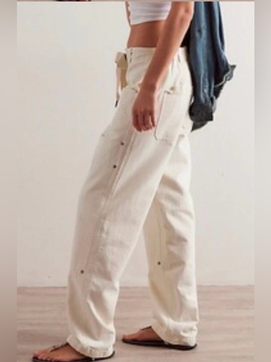 Z1234. Free People WE THE FREE HAYDEN CARPENTER PULL-ON Pants New - Picture 2 of 3